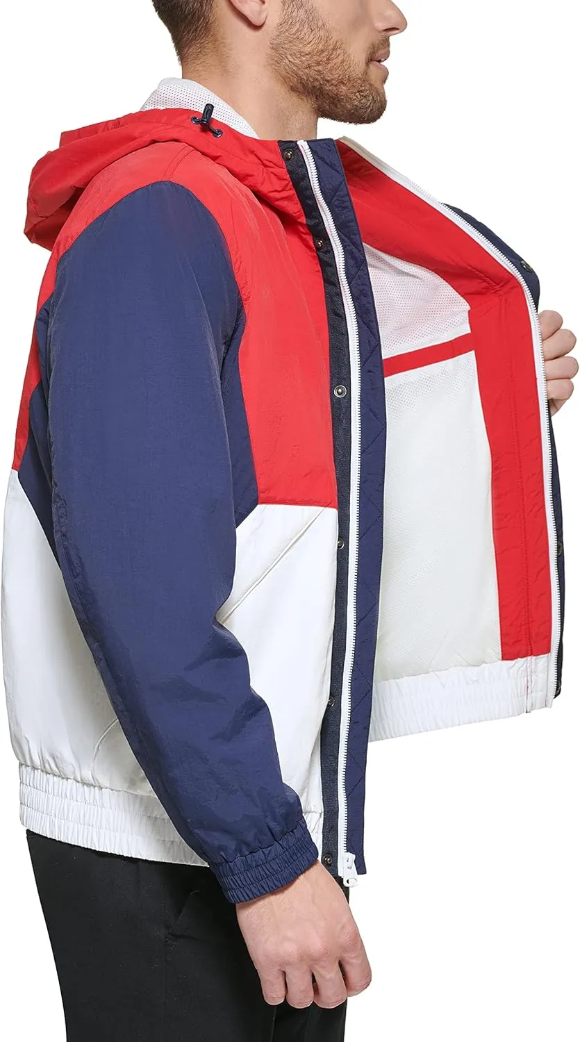 Levi's Men's Retro Color Block Windbreaker