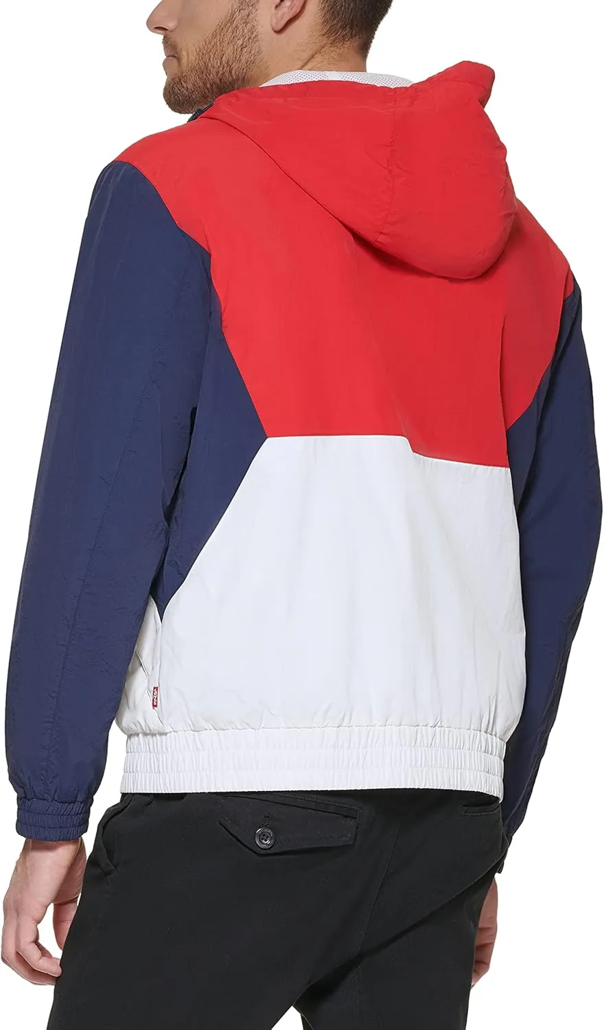 Levi's Men's Retro Color Block Windbreaker