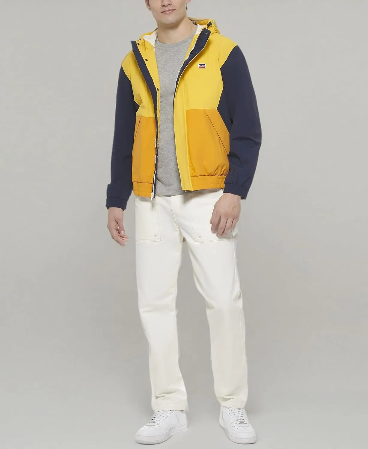 Levi's Men's Retro Color Block Windbreaker