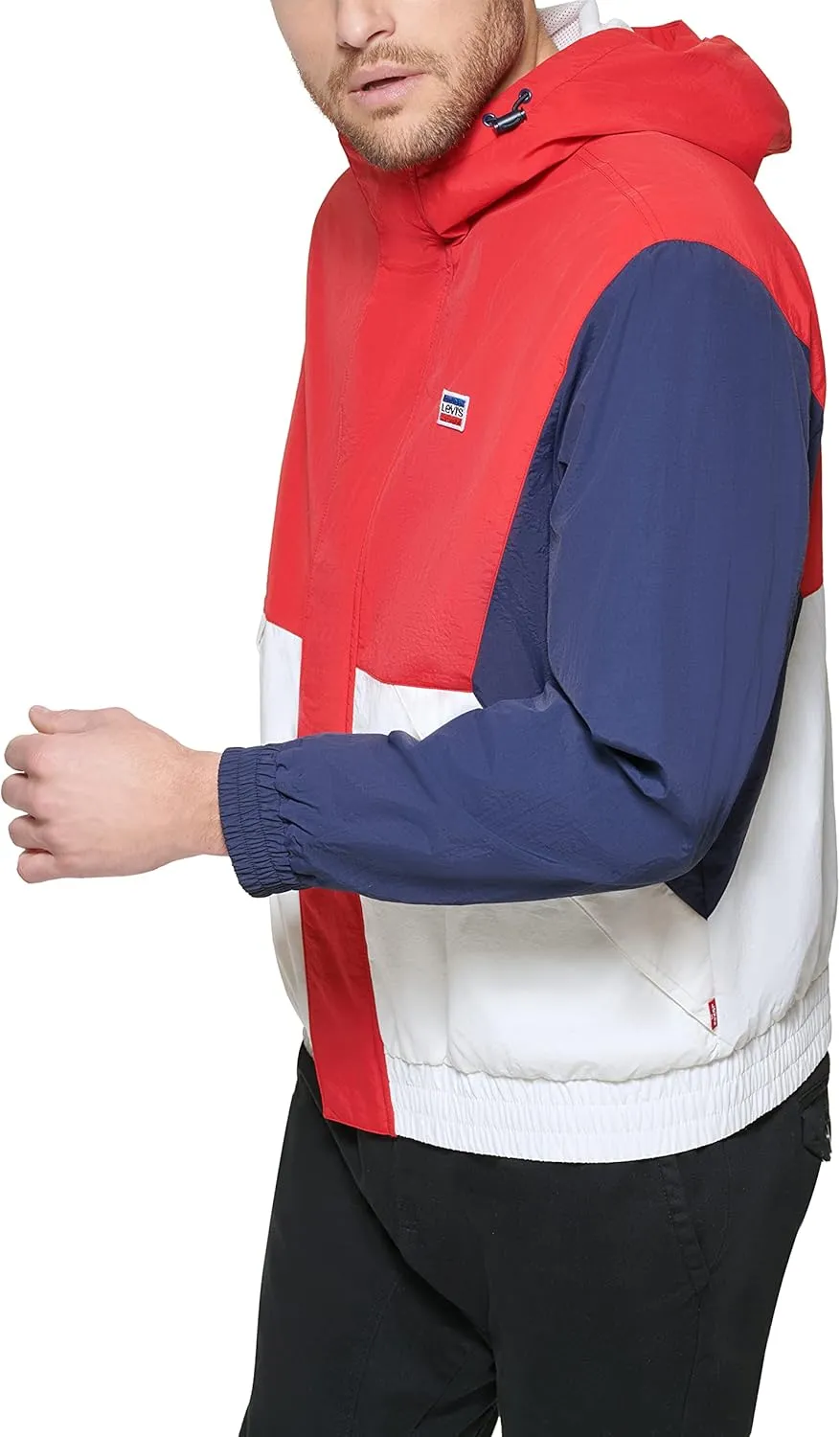 Levi's Men's Retro Color Block Windbreaker