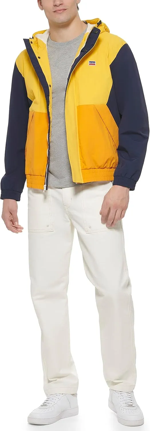 Levi's Men's Retro Color Block Windbreaker