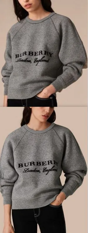 Logo Sculpted Sweatshirt, Grey