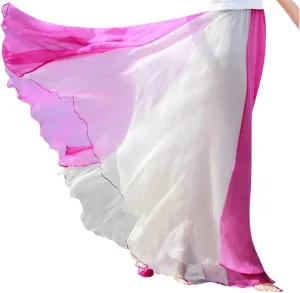 Long Flowy Skirts for Women Retro Boho Maxi Skirt Summer Beach Floral Skirt Plus Size Pleated Skirt Hawaiian Vacation Outfits