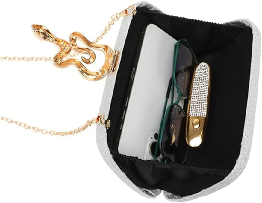 Luxury Clutch Purse for Women Evening Handbag for Wedding Dress Chic Prom Crossbody Bag Designer 2025