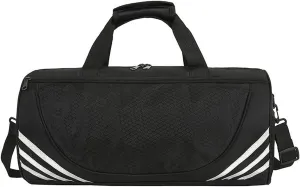 Men Women Travel Large Capacity Fitness Durable Sports Bag Weekend Travel with Shoulder Handbag (A)