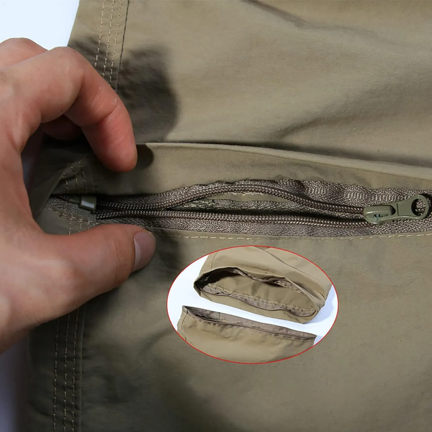 Men's Cargo Pants Casual Stylish Elastic Waist Cotton Multi Pockets Loose Trousers Fashion Outdoor Tactical Pants