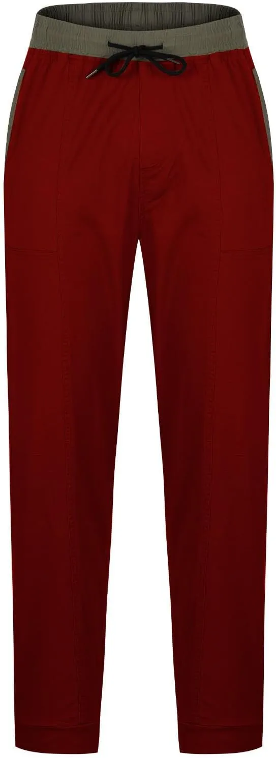 Men's Pants Lightweight Casual Slim Fit Drawstring Joggers with Pocket Running Sports Athletic Outdoor Work Pants