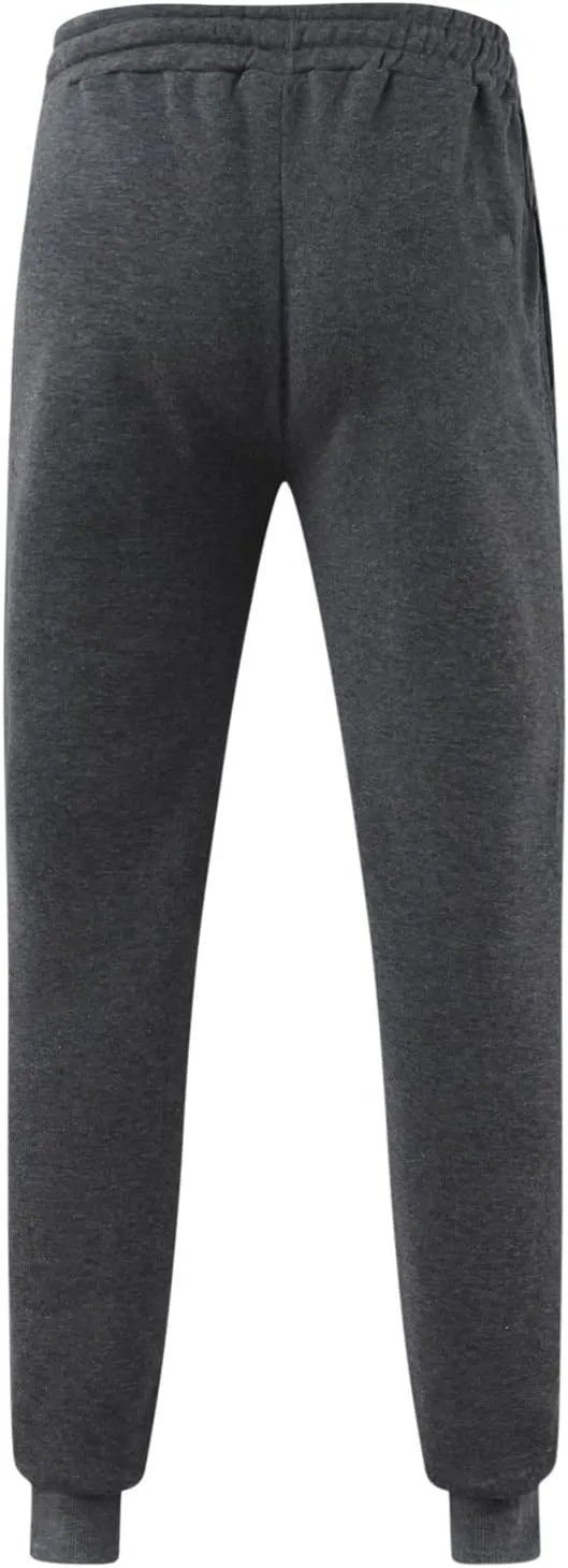 Mens Workout Cargo Sweatpants Flat Front Straight Fit Pants Outdoor Sports Military Ripstop Men's Baggy Pants Thermal