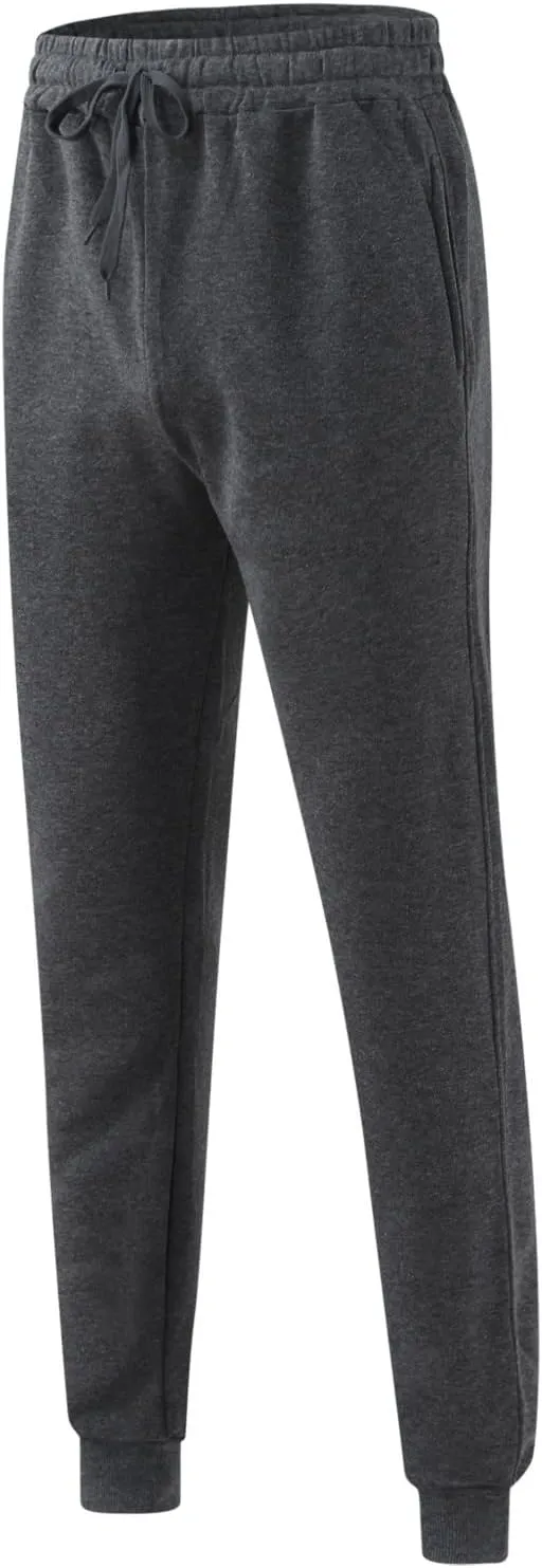 Mens Workout Cargo Sweatpants Flat Front Straight Fit Pants Outdoor Sports Military Ripstop Men's Baggy Pants Thermal