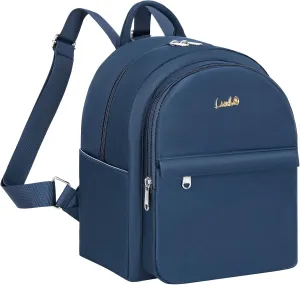 Mini Backpack for Men and Women - Lightweight Daypack Backpack Durable - for Travel, Shop, Work - Blue