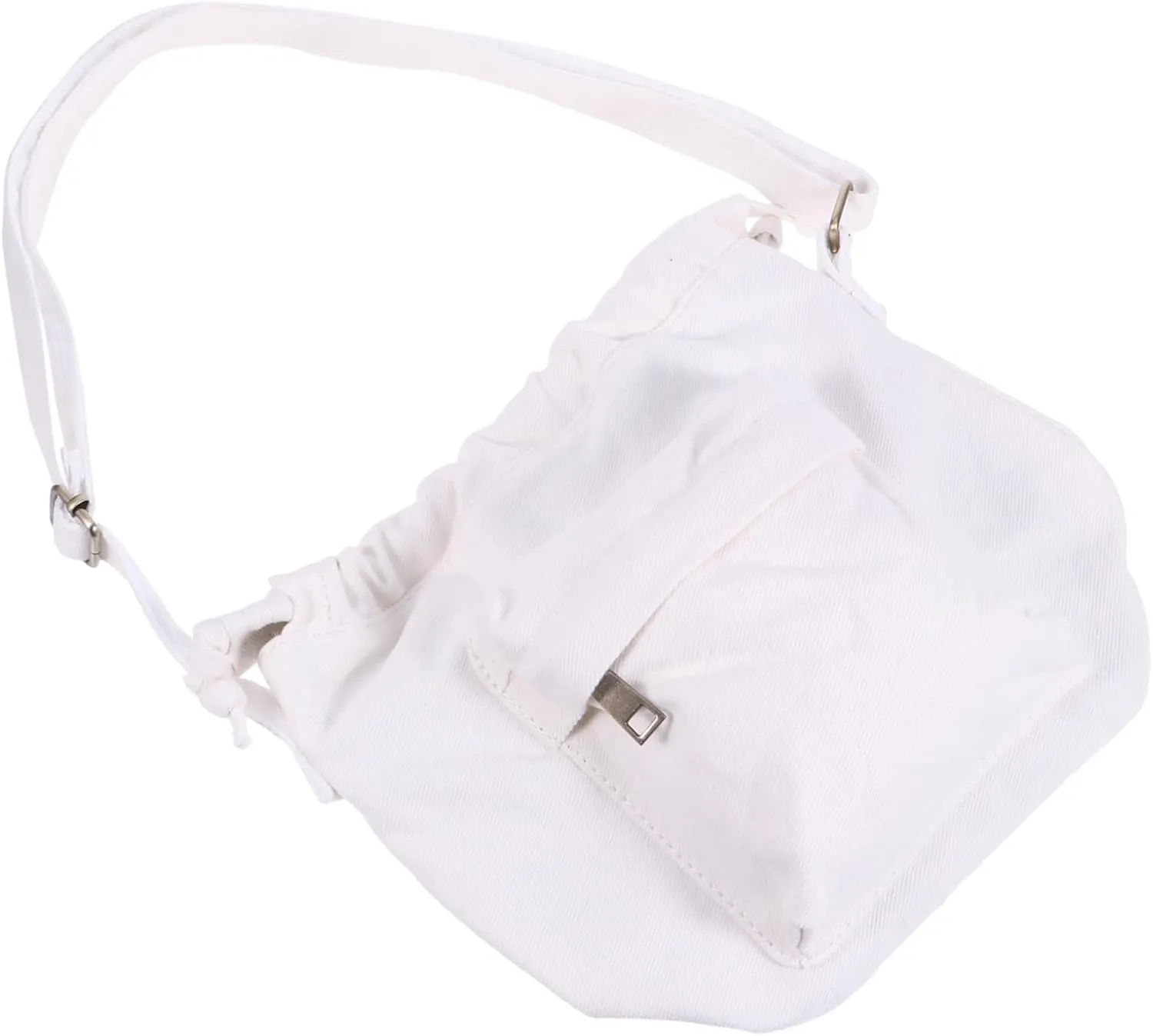 Modest Canvas Bucket Bag Women's Shoulder Bag Large Tote Chic Design Fashionable Duffle Bag for Women