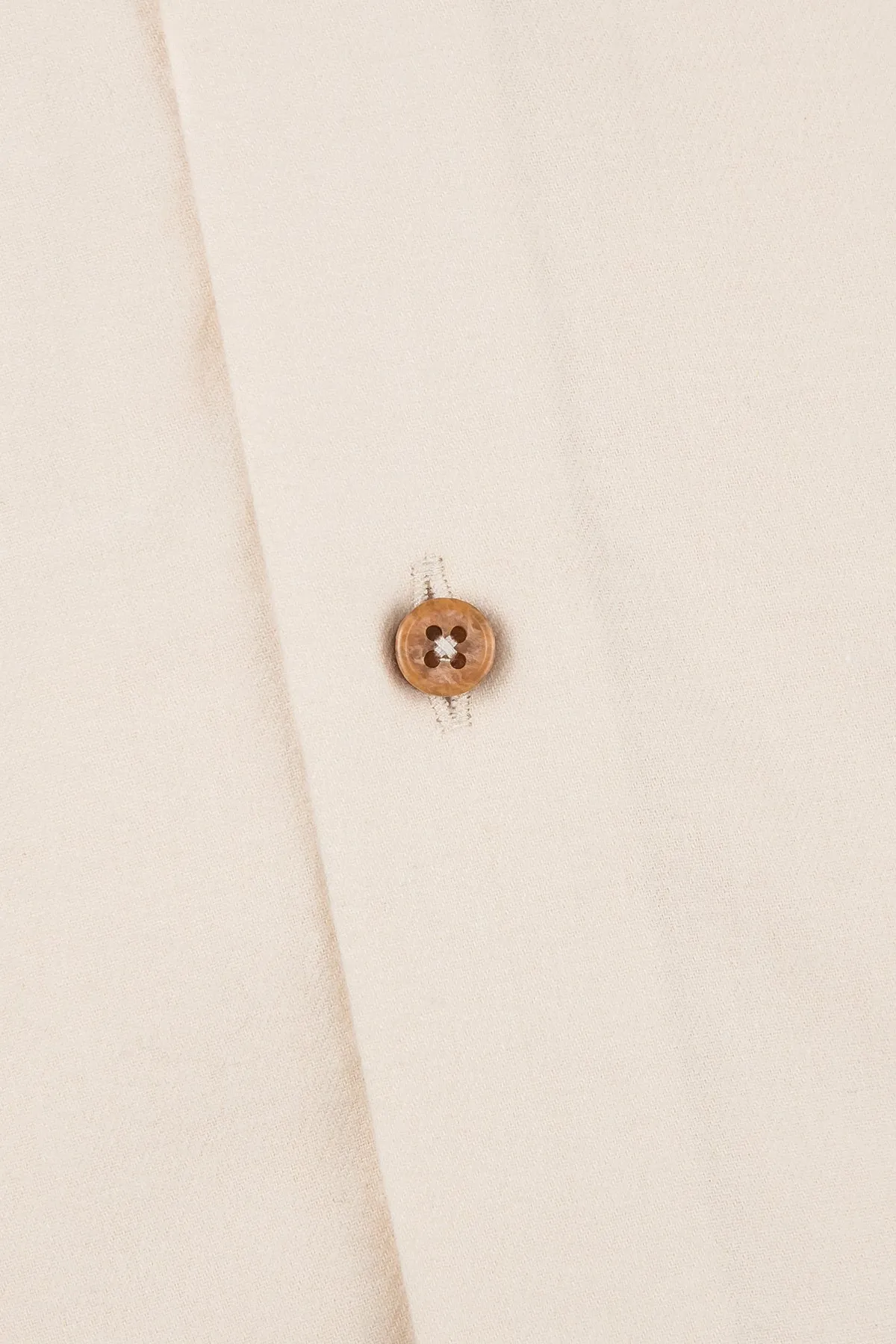 Off white regular fit flannel shirt