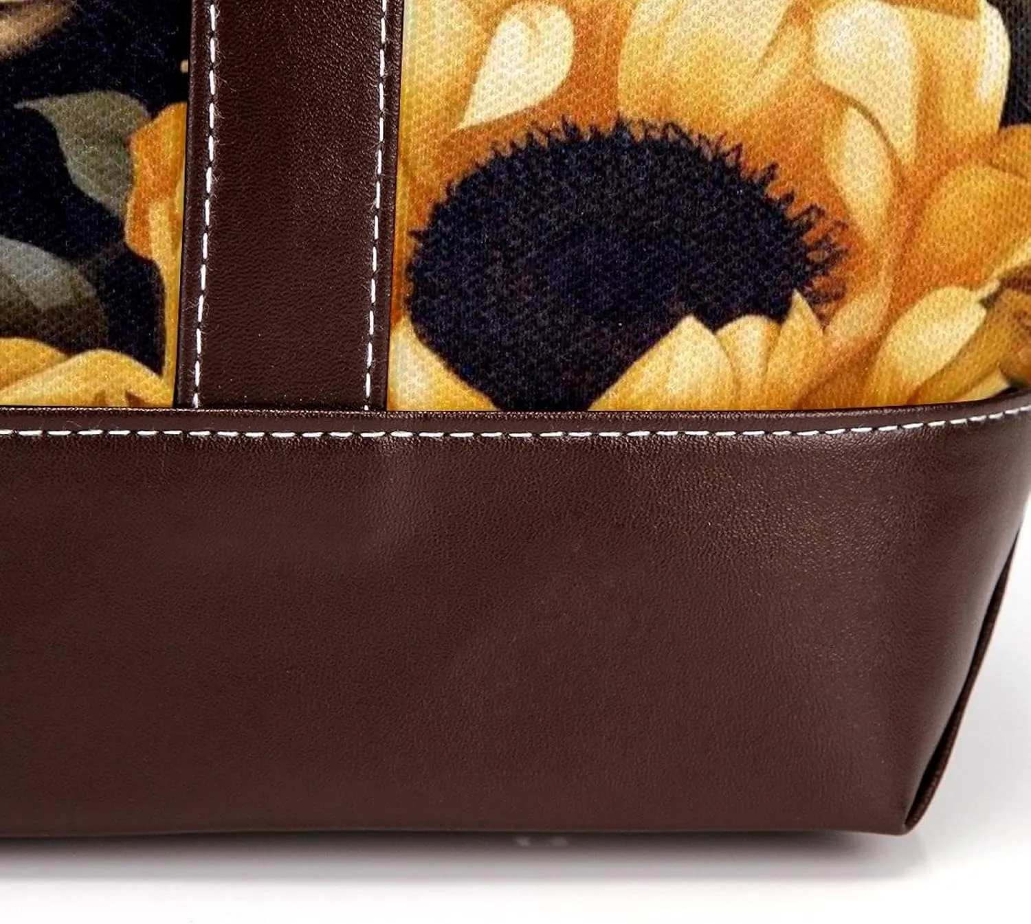 Panda Sunflower-507 Shoulder Purses for Women Large Soft Washed Leather Purses and Durable Handbags