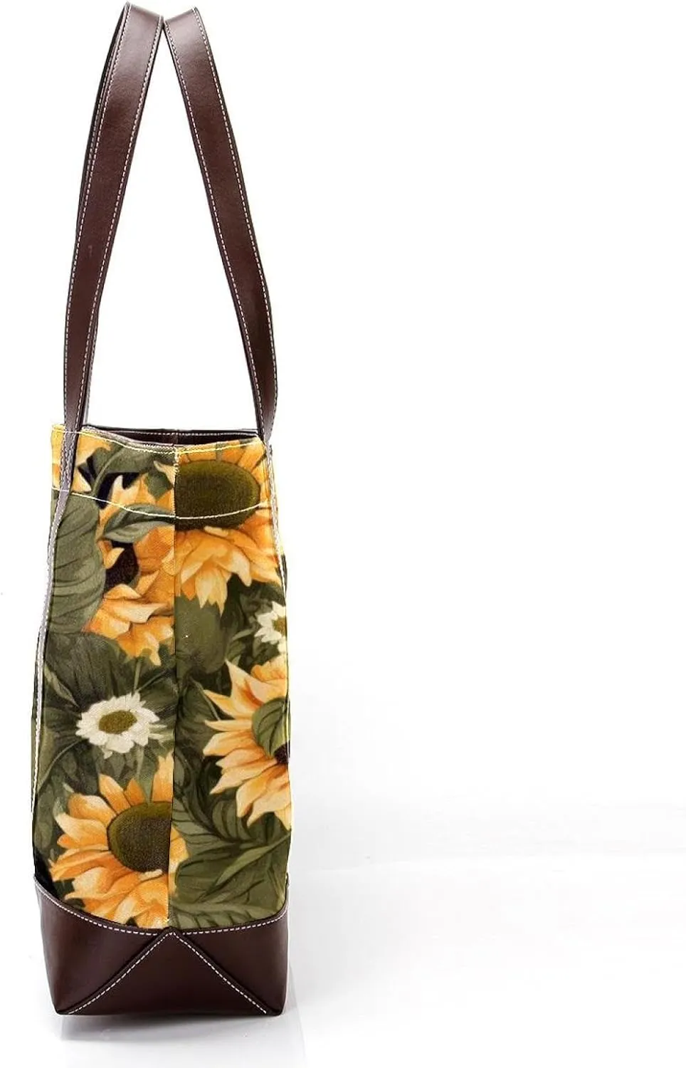 Panda Sunflower-507 Shoulder Purses for Women Large Soft Washed Leather Purses and Durable Handbags