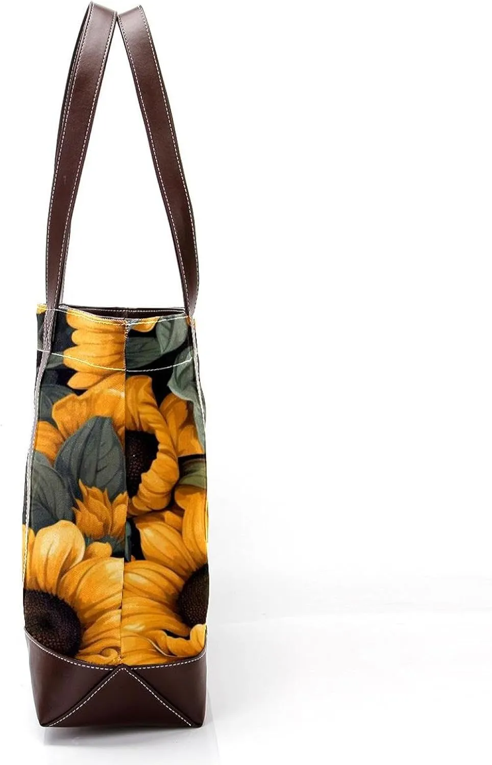 Panda Sunflower-507 Shoulder Purses for Women Large Soft Washed Leather Purses and Durable Handbags