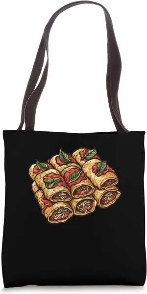 Pizza Rolls Retro Tote Bag