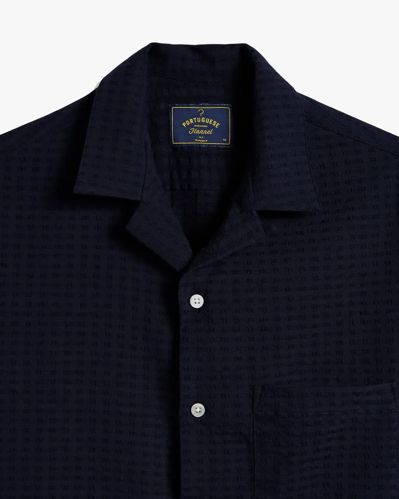 Portuguese Flannel Mondego Shirt - Navy