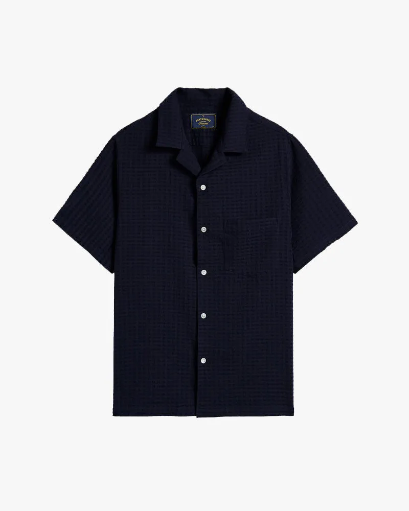 Portuguese Flannel Mondego Shirt - Navy