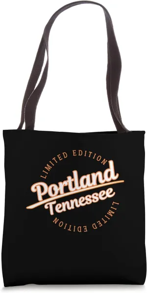 Retro Athletic Portland TN Apparel Tote Bag