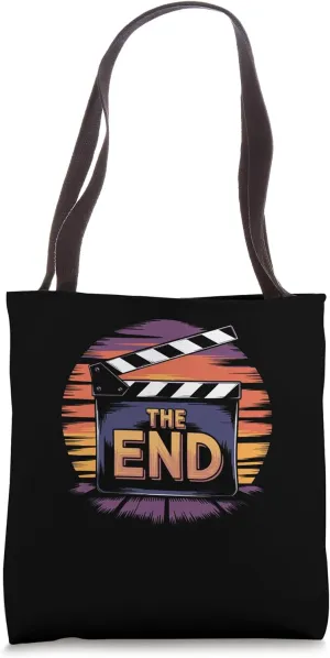 Retro Clapperboard Film Lover Tote Bag