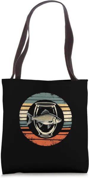 Retro fishbowl Tote Bag