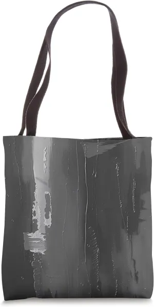 Retro Gray Paint Design Tote Bag