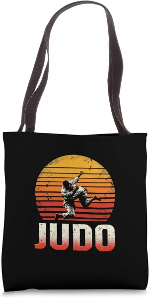 Retro Judo Tote Bag