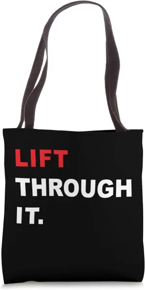 Retro Lift Through It Tote Bag
