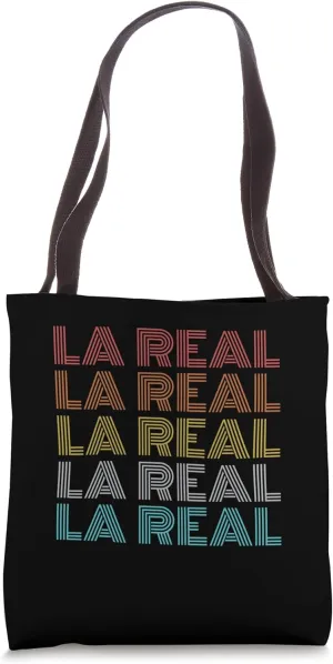Retro Vintage La Real Tote Bag