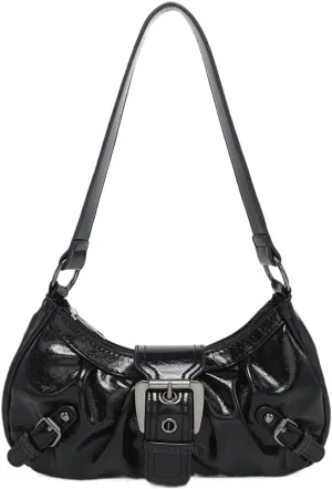 Shoulder Bag Y2k Purse for Women Punk Style Hobo Handbag Trendy Shoulder Purse Pu Leather Clutch Y2k Bag Fall Purse