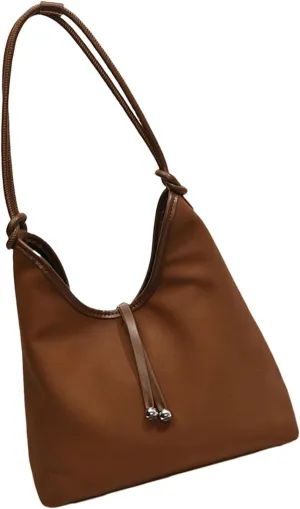 Shoulder HandbagSlouchy Bag for Women 2024 Retro Fall Winter Shoulder Bags Large Capacity Handbag Bucket Bag Retro Underarm Purse