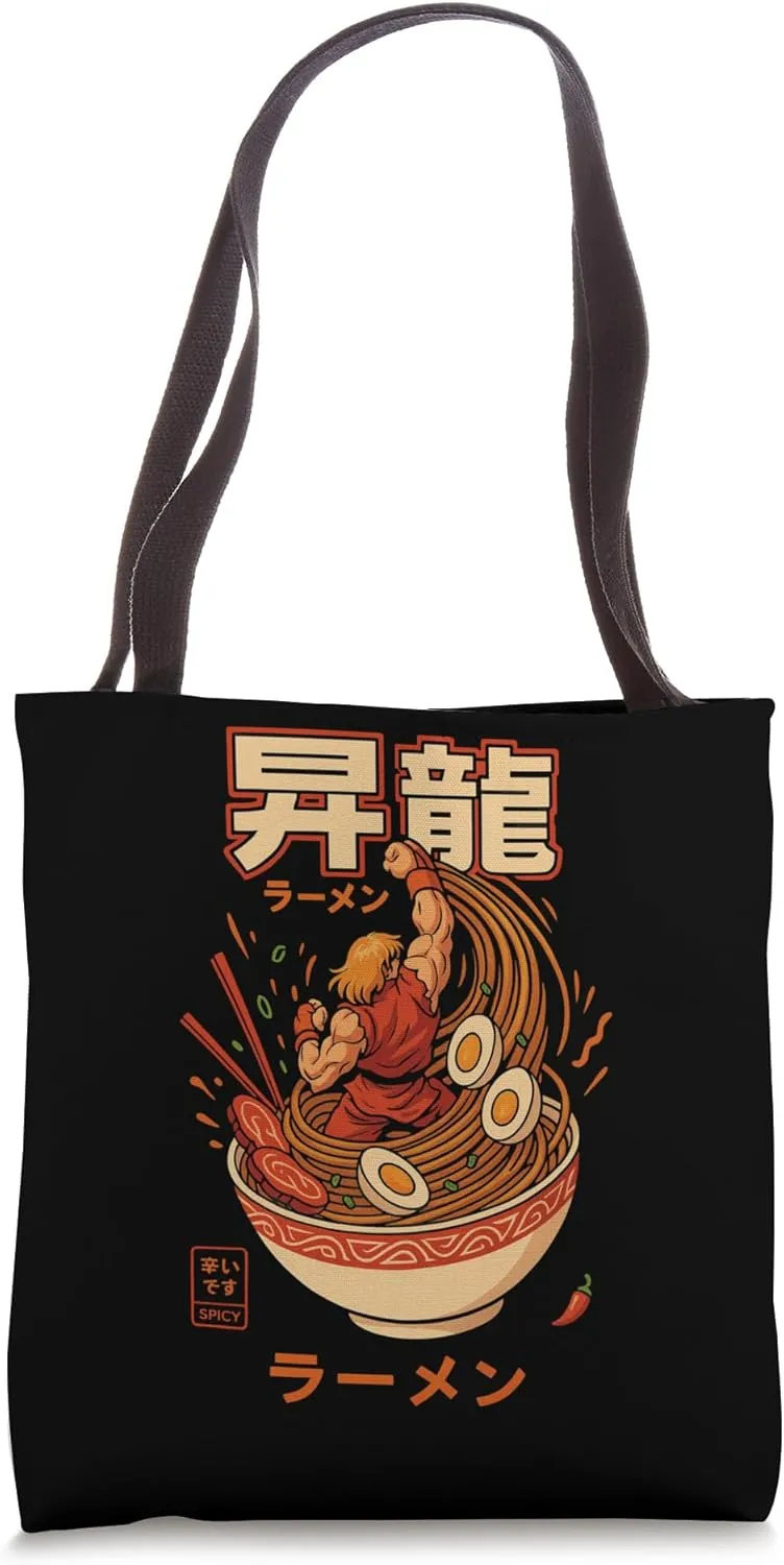 Spicy Ramen Street Master Tote Bag