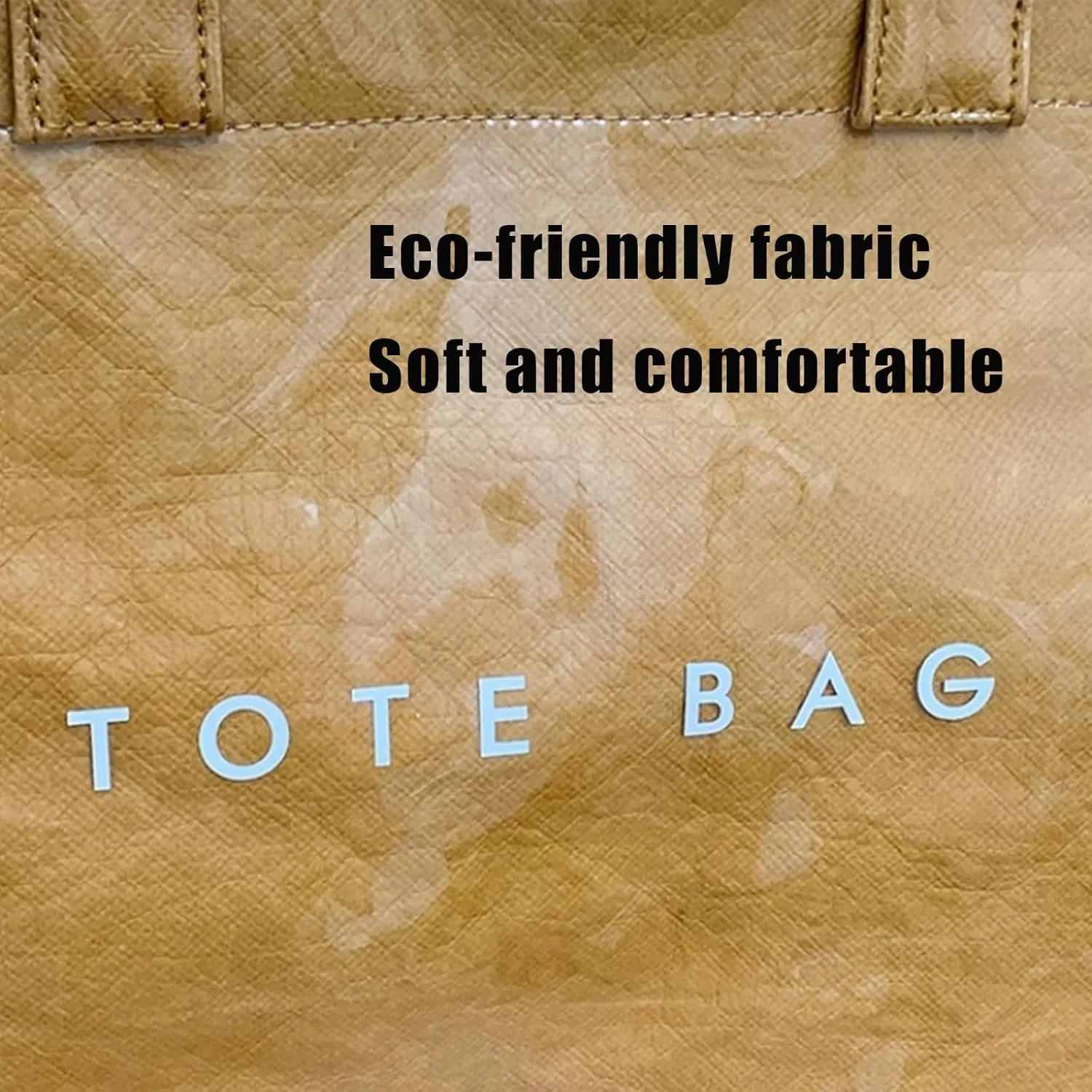Stellaya Tote Bag, Pvc Women's Letters Print Tote Bag, Stellaya Womens Letters Print Tote, PVC Kraft Paper