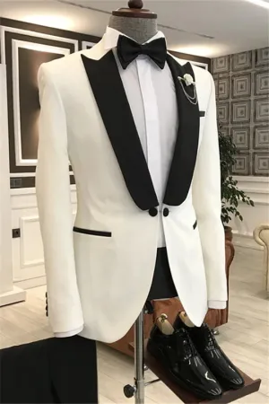 Suzhoufashion Jose Dark Gray Three Piecess Bespoke Formal Business Suits