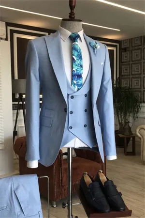 Suzhoufashion Joshua Silver Close Fitting Business Men Suits