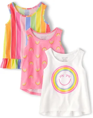 The Children's Place Baby Toddler Girls Everyday Tank Tops