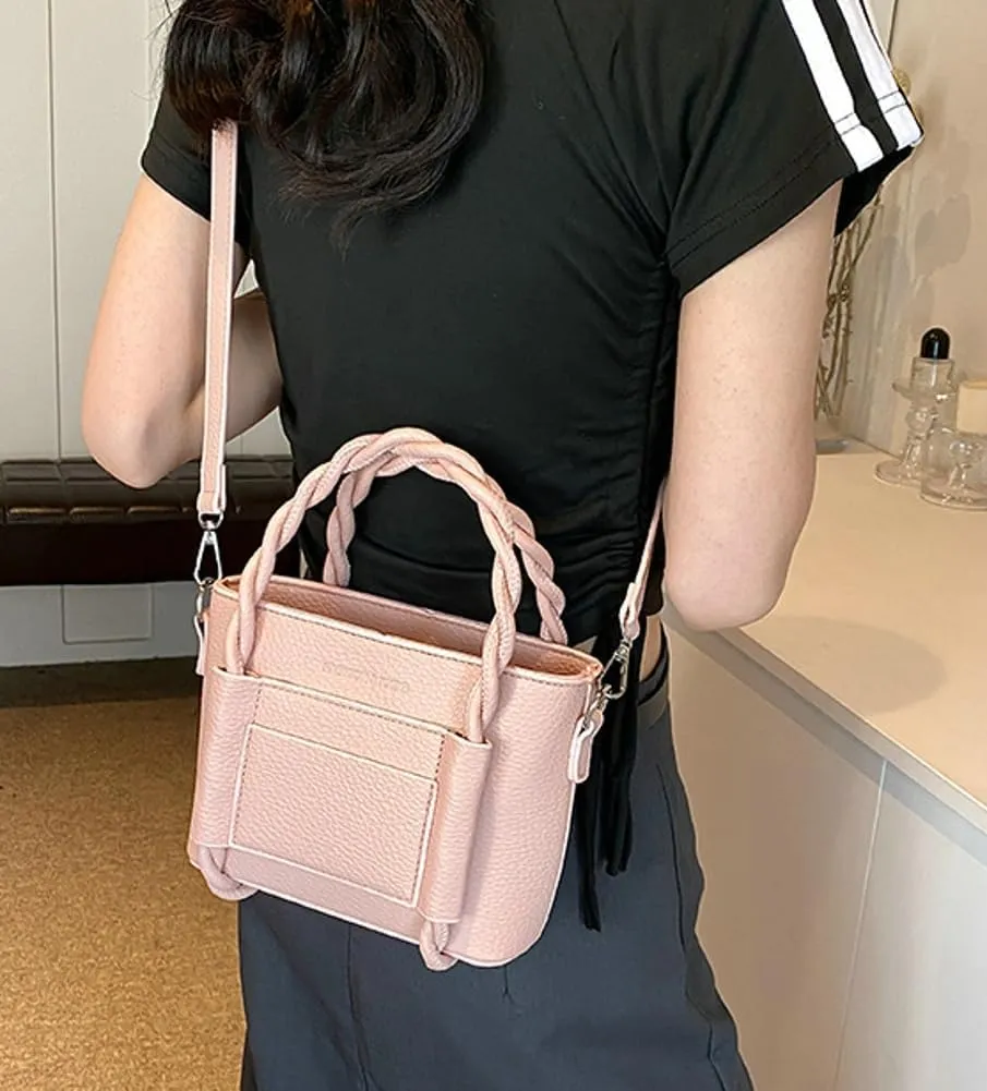Tote Bag for Women Vegan Leather Shoulder Bag Small Hobo Crossbody Bag Chic Handbag Purse
