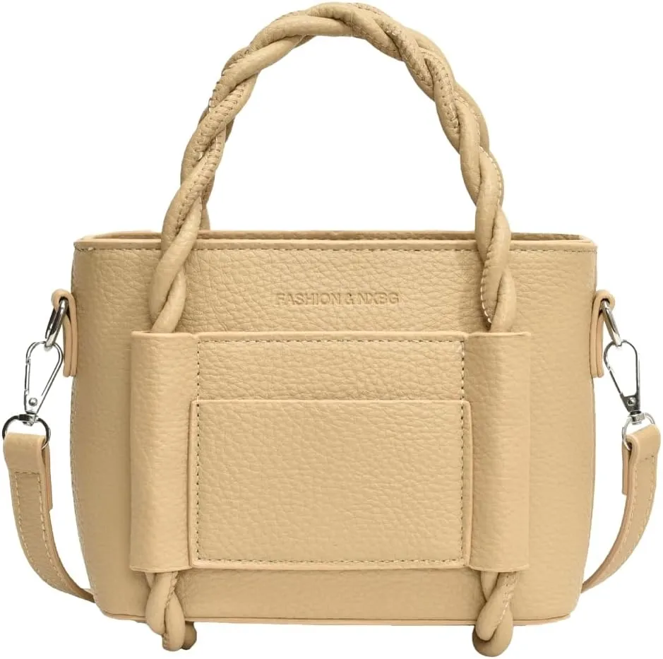 Tote Bag for Women Vegan Leather Shoulder Bag Small Hobo Crossbody Bag Chic Handbag Purse