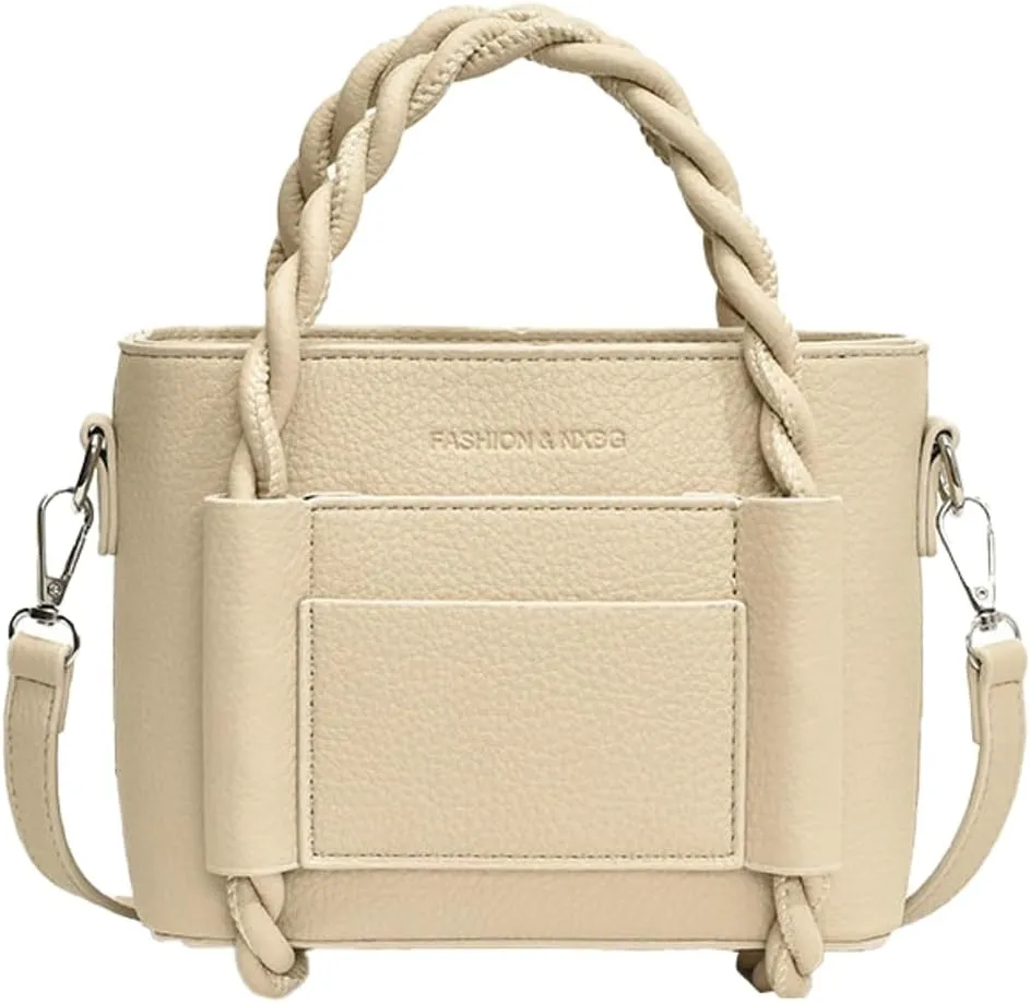 Tote Bag for Women Vegan Leather Shoulder Bag Small Hobo Crossbody Bag Chic Handbag Purse