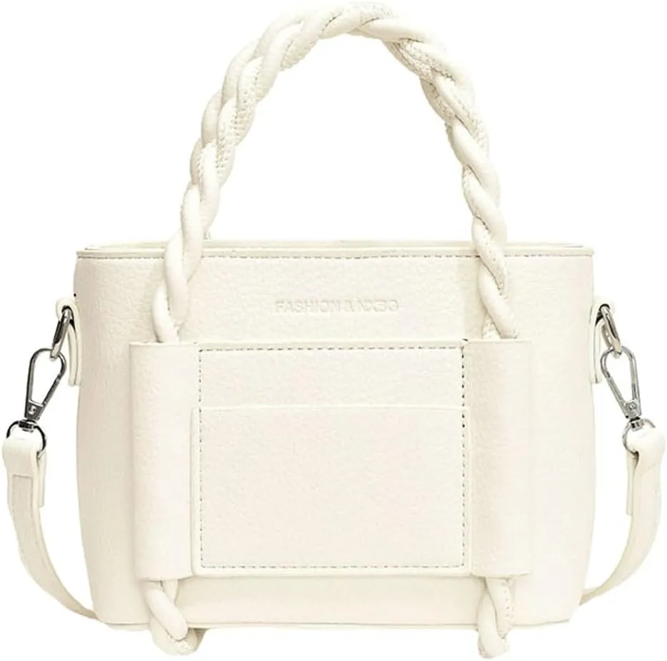 Tote Bag for Women Vegan Leather Shoulder Bag Small Hobo Crossbody Bag Chic Handbag Purse