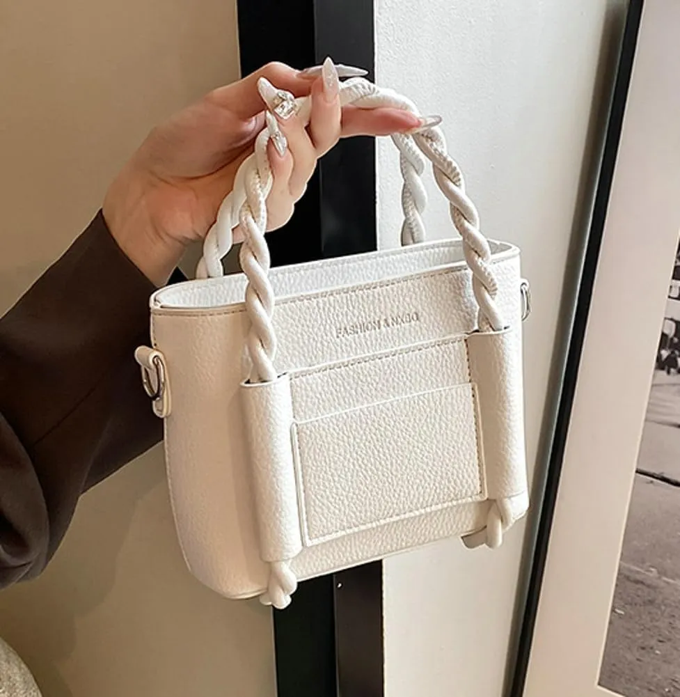 Tote Bag for Women Vegan Leather Shoulder Bag Small Hobo Crossbody Bag Chic Handbag Purse