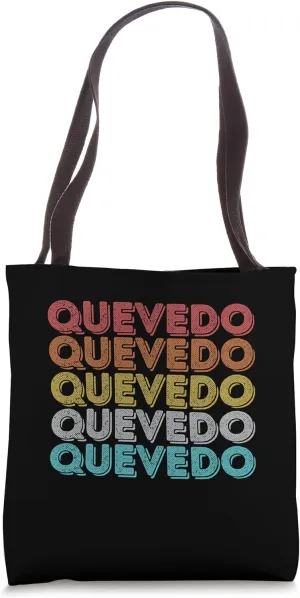 Vintage Retro Quevedo Tote Bag