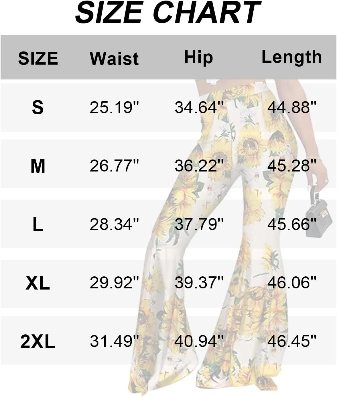 Women High Waisted Fit Flare Ethnic Paisley Floral Bell Bottoms Yoga Pants Flared Leggings