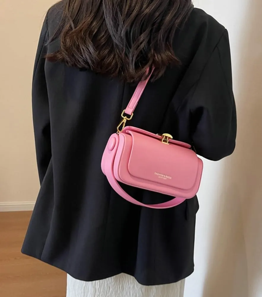 Womens Chic Small Purse PU Leather Shoulder Crossbody Bag Cute Designer Handbags Sling Clutch Satchel for Party