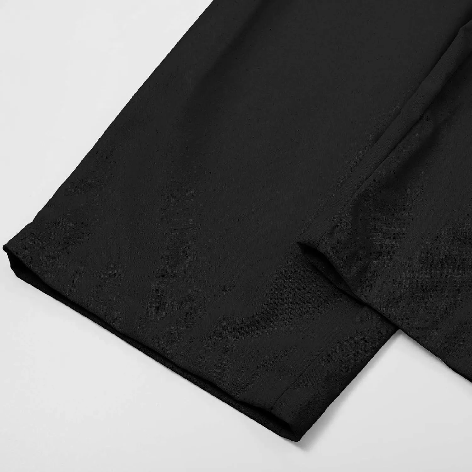 Womens Cotton Linen Pants Casual Summer 2025 Straight Loose High Waisted Drawstring Elastic Pant Beach Daily Trouser