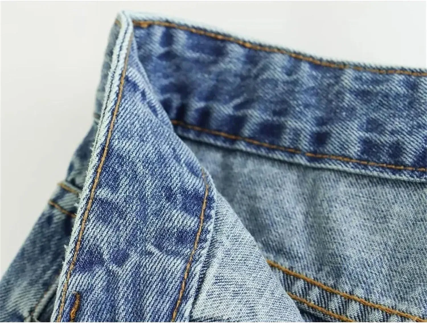 Women's Korean Retro High Waisted Cargo Denim Skinny Fit Skirt Fashion Buttons Zipper A Line Y2k Skirts