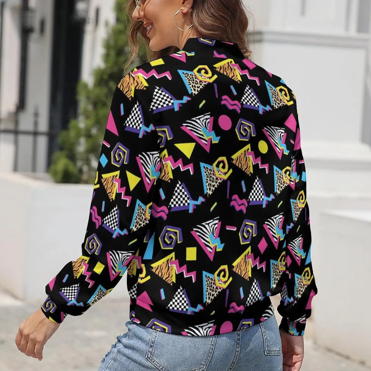 Women's Lightweight Athletic Jacket Zip Up Coat Long Sleeve Casual Sweatshirt