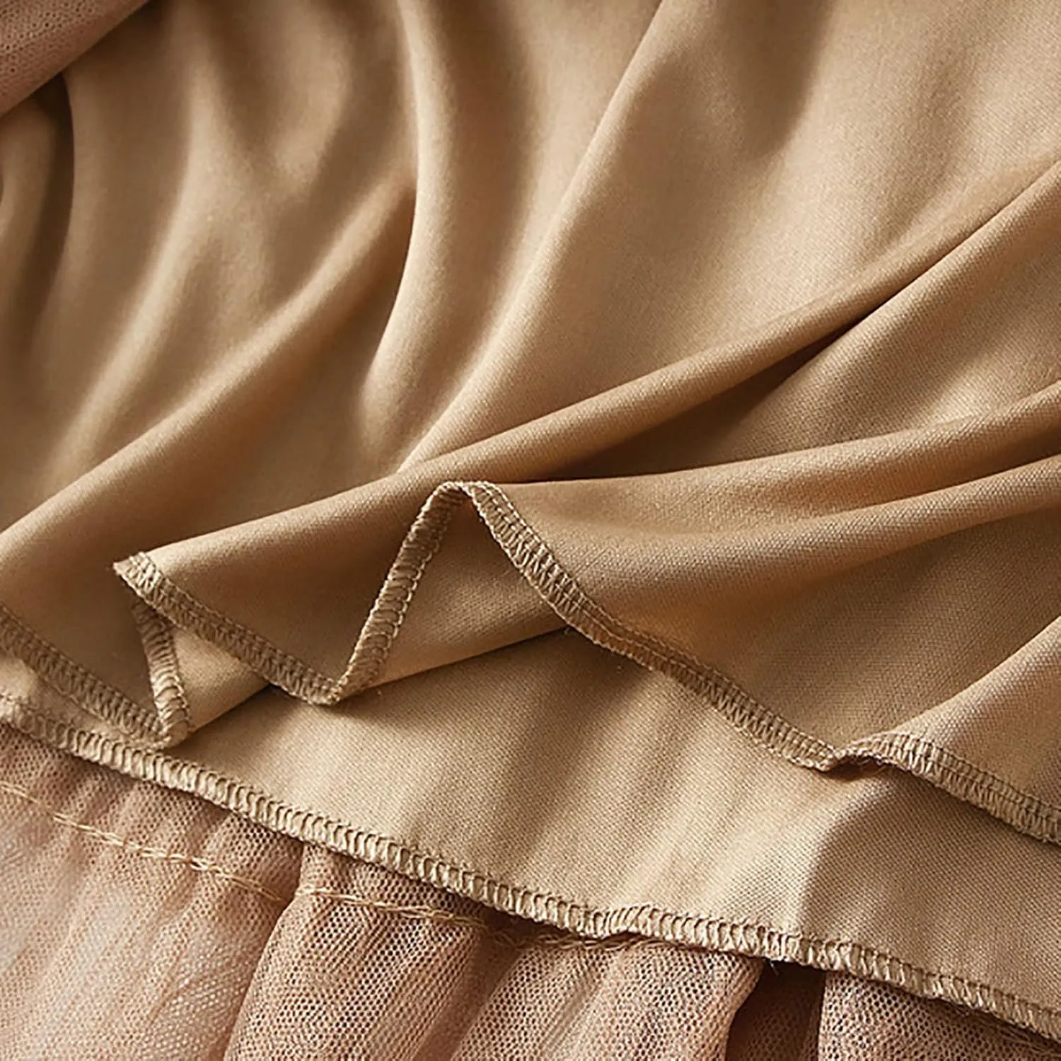 Women's Long Maxi Tulle Skirts A Line Ruffle High Waisted Tiered Layered Mesh Tutu Skirt Petticoat Costumes