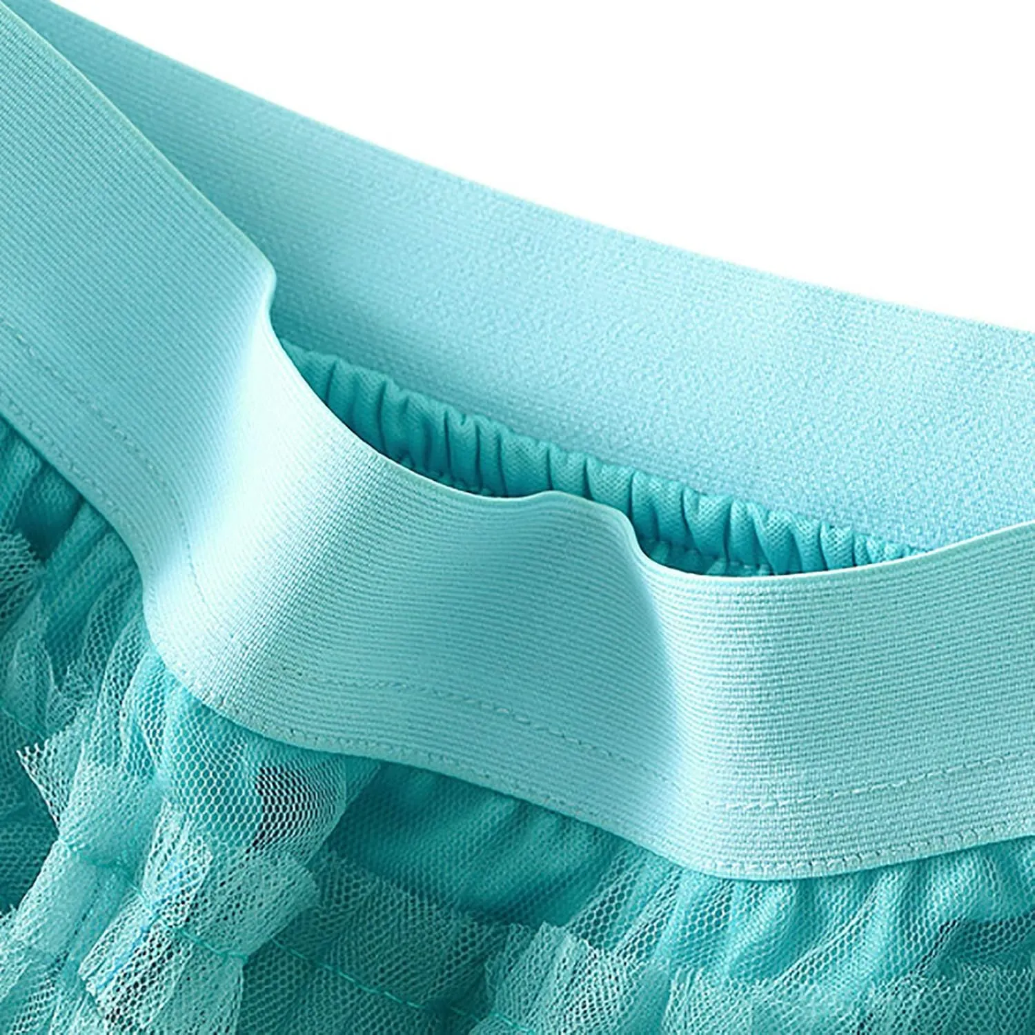 Women's Long Maxi Tulle Skirts A Line Ruffle High Waisted Tiered Layered Mesh Tutu Skirt Petticoat Costumes