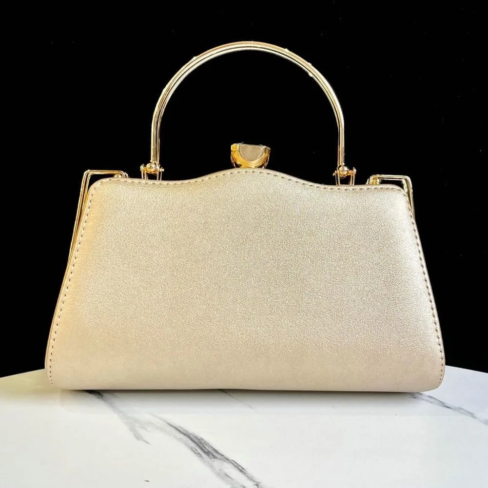 Womens Rhinestone Evening Clutch Chic Glitter Crossbody Purse with Chain Handbag Shoulder Bag for Wedding Party